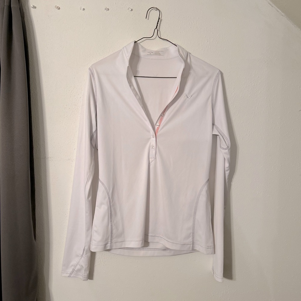 Women’s White Callaway Athletic Jacket